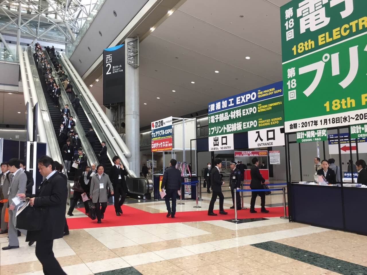 GA黄金甲高科参与日本东京2017NEPCON电子技术展
